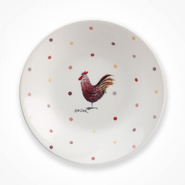 Alex Clark Rooster Mint Coupe Bowl