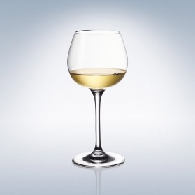 Purismo White wine glass goblet soft & rounded 198mm