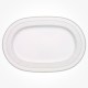 Gray Pearl Oval Platter 35cm