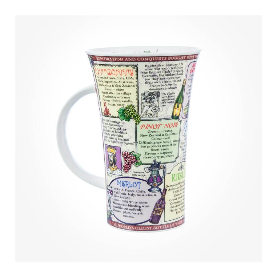 Tazza Dunoon Glencoe In Porcellana Fine – Design "The Brain" – Capacità 500 Ml – Regalo Per Medici E Infermieri