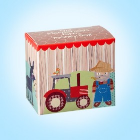 Little Rhymes Old McDonald Tractor Money Box Gift box