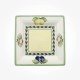 French Garden Small plate/Saucer coffee cup Square 16cm