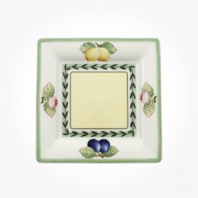 French Garden Small plate/Saucer coffee cup Square 16cm