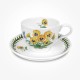 Portmeirion Flower of the Month August Teacup and Saucer Giftboxed