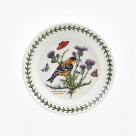 Portmeirion Botanic Garden Birds 6 inch Plate Lesser Goldfinch