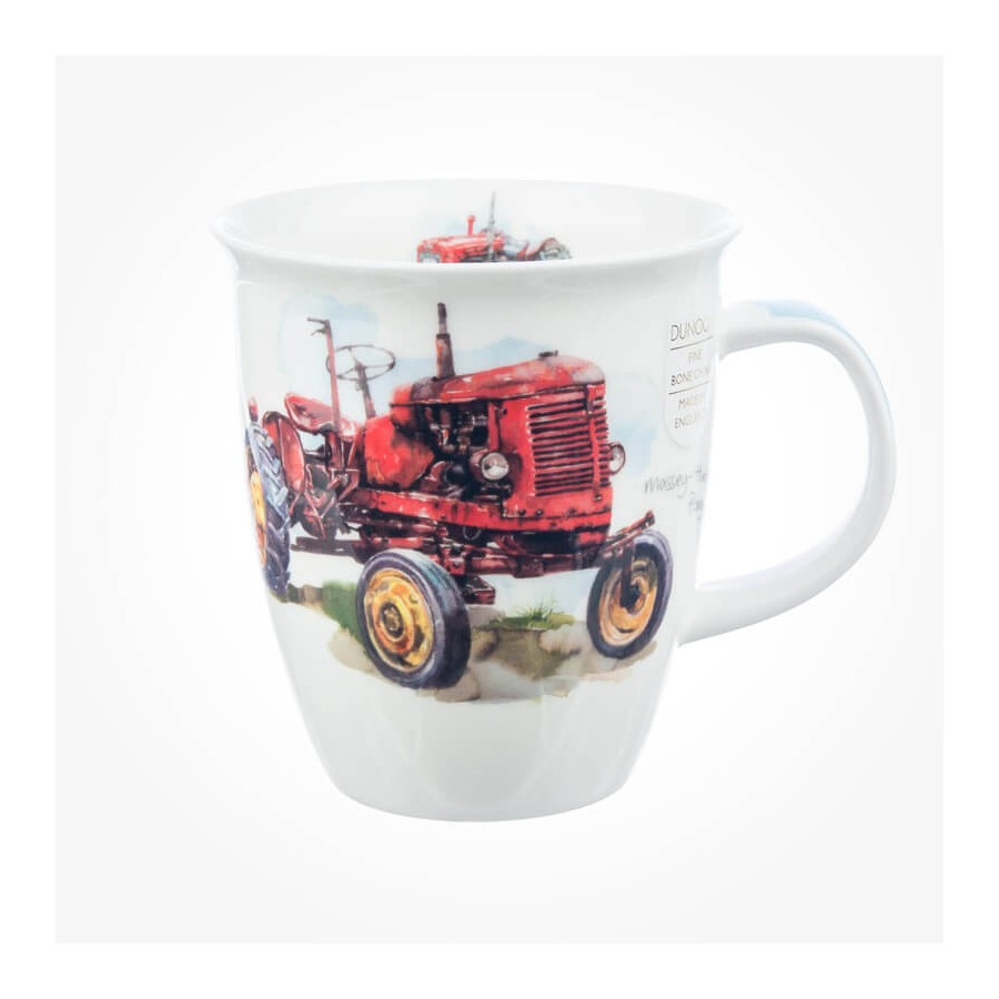 Dunoon Mug Nevis Tractor Red