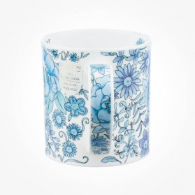 Dunoon Orkney Fleur Blue Mug