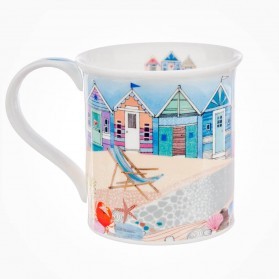 Dunoon Mugs Bute Shore Life Beach Huts