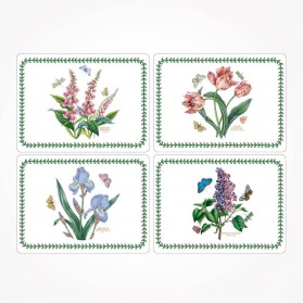GRA-R5PC 'If Grandmothers Were Roses' Twin 2x Placemats+2x Coasters Set in Gift 