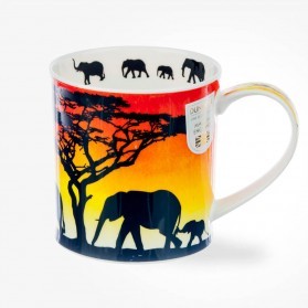 Dunoon Orkney Savannah Mugs Elephant