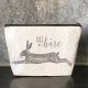 East of India Cosmetic bag Hare