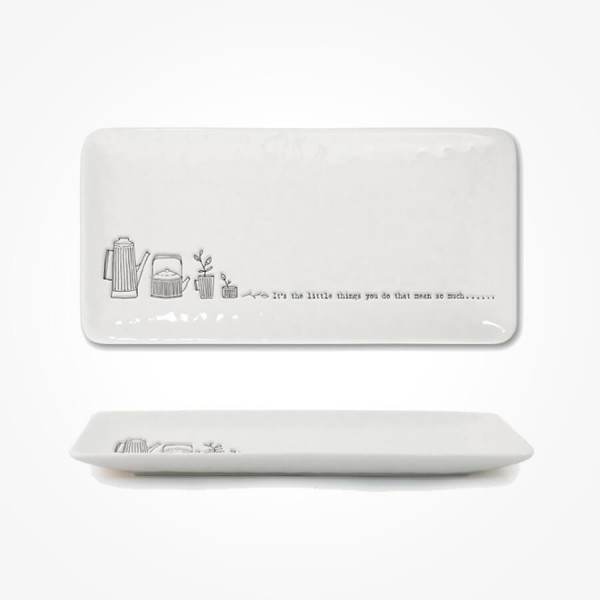 Long Trinket Dish 20cm It’s the little things you do gift box