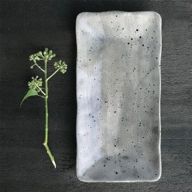 Painted trinket dish-Speckled wash 20cm Gift Box