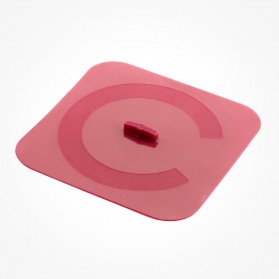 Villeroy & Boch Silicone Square cover 26cm red