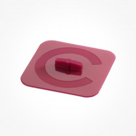 Villeroy & Boch Silicone Square cover 14cm red