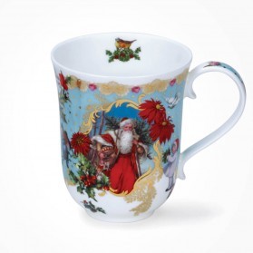 Dunoon Mugs Braemar Shape Vintage Christmas