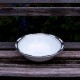 Empress White Platinum Scallop/Salad Bowl
