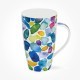 Dunoon Henley Blobs! Blue