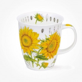 Dunoon Nevis Floral Sketch Sunflower mug