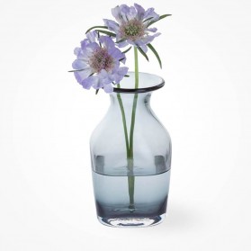 Dartington Finbarr Vase Square Bottle Midnight 15cm