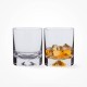 Dartington Crystal Dimple Old Fashioned Whisky Glasses Pair