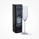 Dartington Crystal Glitz Single Champagne Flute Gift Boxed