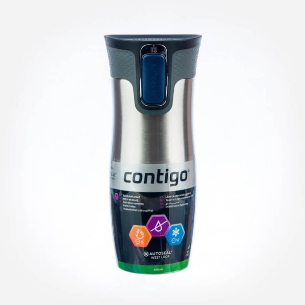 Contigo West Loop Double Wall Vacuum Insulated Tumbler Stainless Steel
