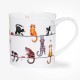 Dunoon Mug Orkney Live Wires Cats
