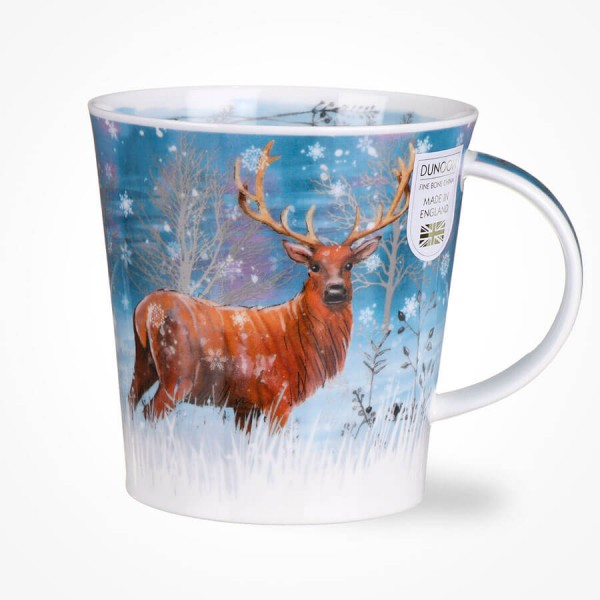 Dunoon Cairngorm shape mug Moonlight Deer