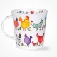 Dunoon mugs Cairngorm Bright Bunch Chicken