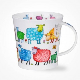 Dunoon mugs Cairngorm Bright Bunch Sheep