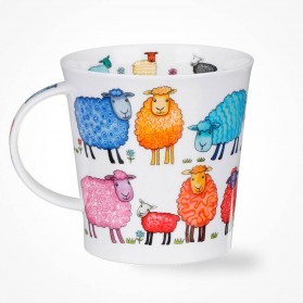 Dunoon mugs Cairngorm Bright Bunch Pig