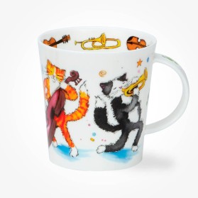 Dunoon Mugs Lomond Groovy Cats