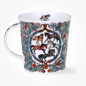 Dunoon Mugs Equus Blue