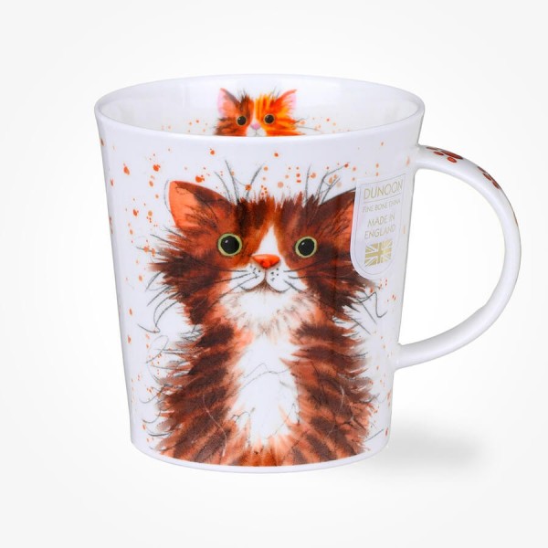 Dunoon Mugs Lomond Catter Splatter Tabby