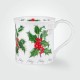 Dunoon Mugs Bute Winter Flowers Holly 