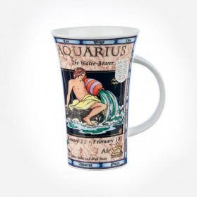 Dunoon Mugs Glencoe Zodiacs Aquarius