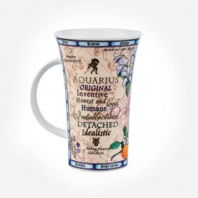 Dunoon Mugs Glencoe Zodiacs Aquarius