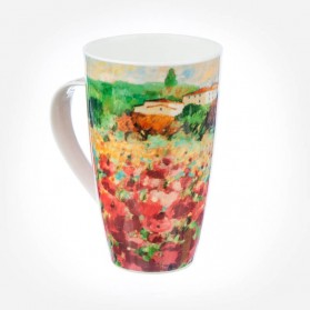 Dunoon Mugs Henley Paysage Poppy