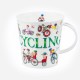 Dunoon Mugs Cairngorm Sporting Antics CYCLING