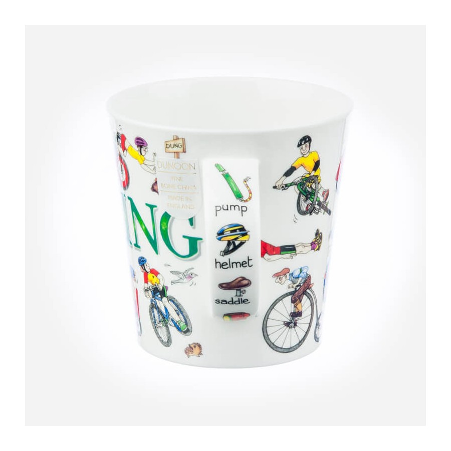 Details about   Dunoon Sporting Antics Cycling Cairngorm Shape 16.2 oz Mug 