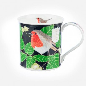 Dunoon Mugs Bute Bird Garden Robin