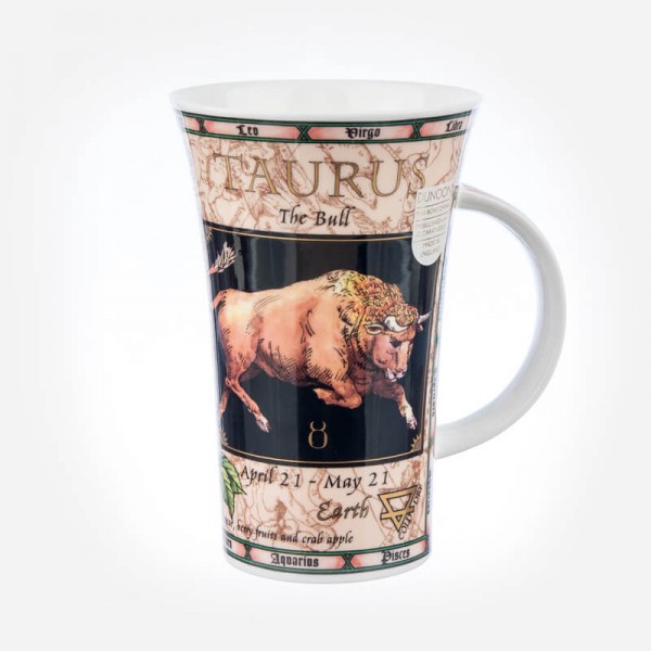 Dunoon Mugs Glencoe Zodiacs Taurus