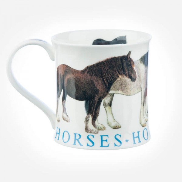 Dunoon Mugs Wessex Farm Animals Horses
