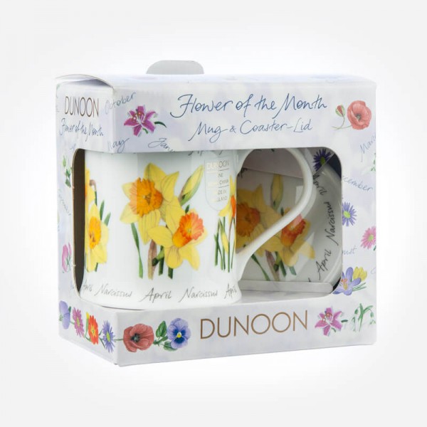 Dunoon Mugs WESSEX Flower Of The Month April