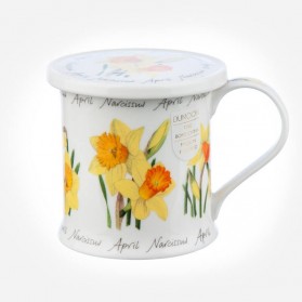 Dunoon Mugs WESSEX Flower Of The Month April