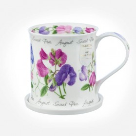 Dunoon Mugs WESSEX Flower Of The Month  August