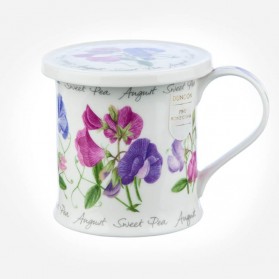 Dunoon Mugs WESSEX Flower Of The Month  August