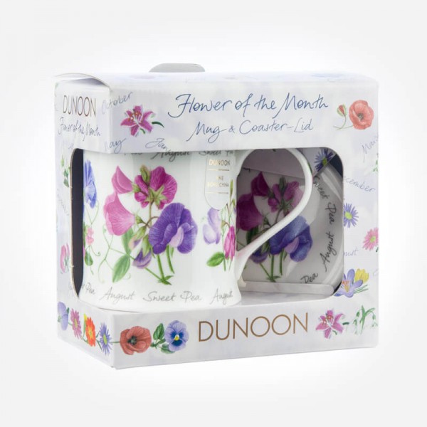 Dunoon Mugs WESSEX Flower Of The Month  August