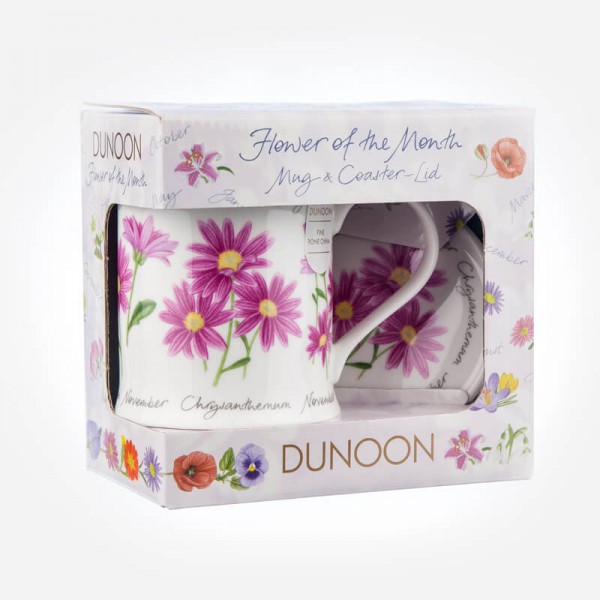 Dunoon Mugs WESSEX Flower Of The Month November